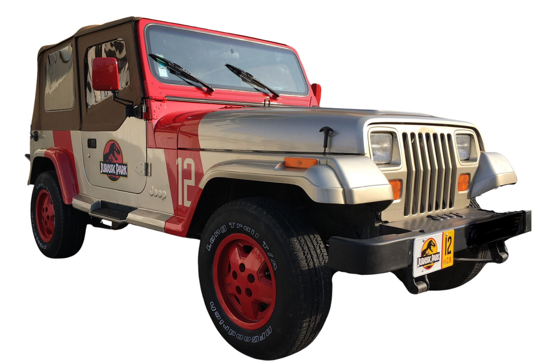 voiture jurassic park la jeep jurassic park