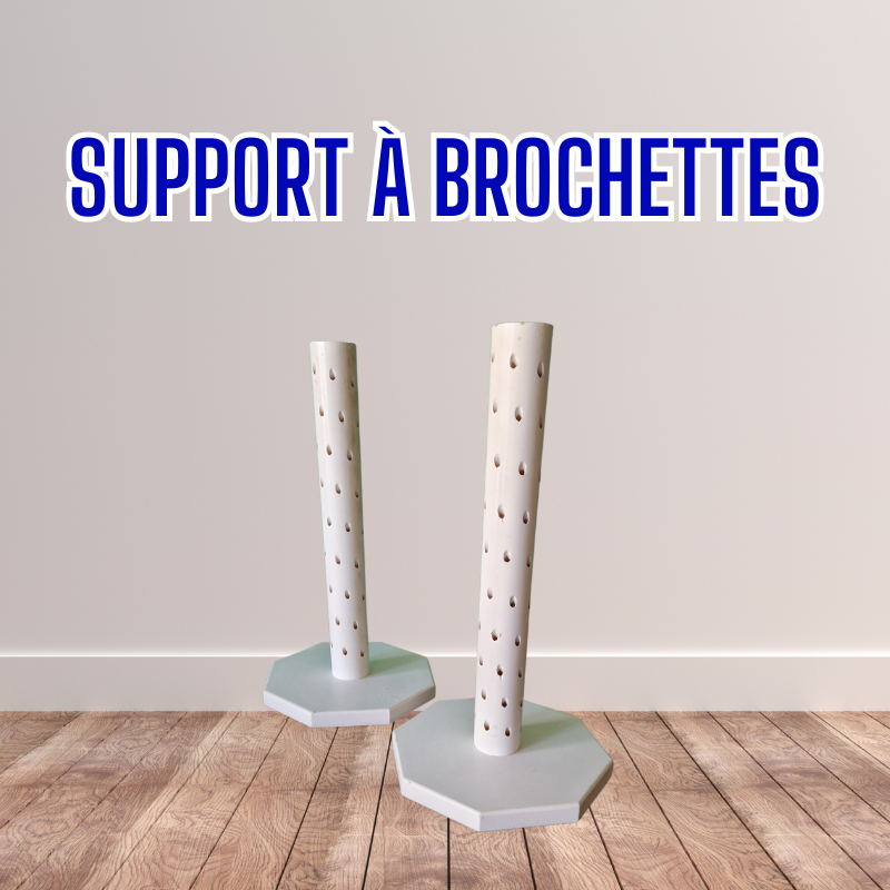support à brochettes 2 supports à brochettes