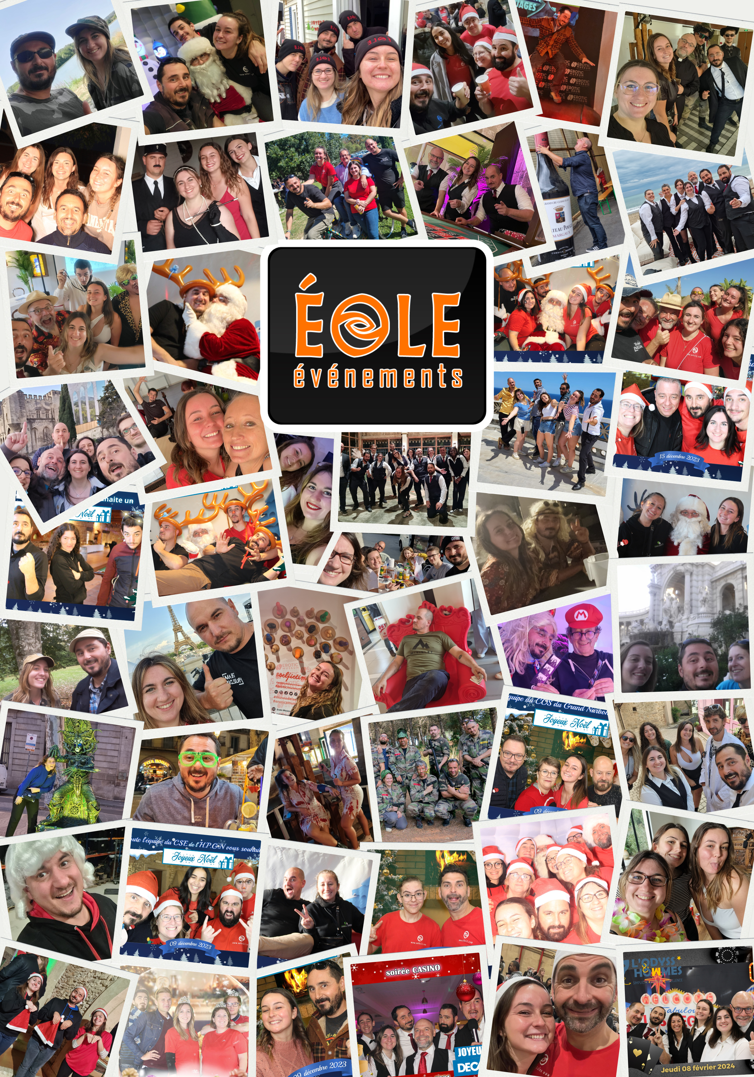 L’aventure un ensemble de photos de l'équipe Eole Evenements
