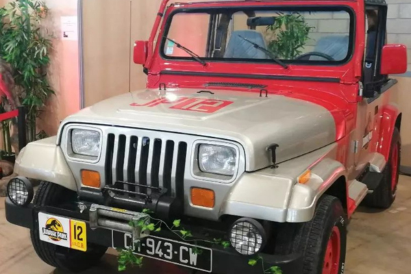 voiture jeep jurassic park